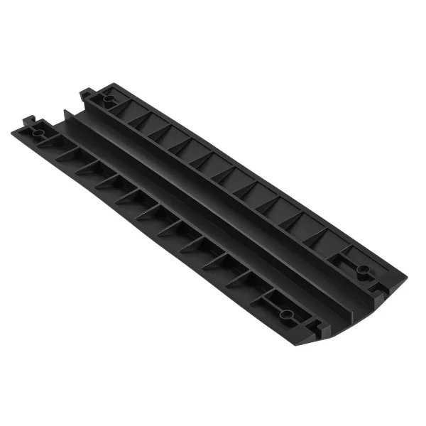 Chránič káblov  975 mm, nosnosť 7938 kg/nápravu, odolný PP chránič káblov, ochrana proti zakopnutiu, kryty podlahy, pre priestory s vysokým prahom, pre domácnosti, kancelárie, sklady, 3 kusy – Obrázok 2