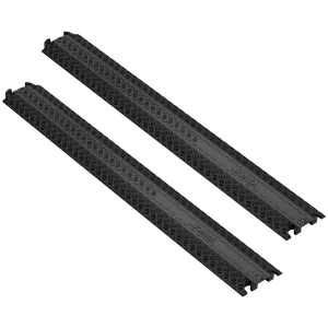 2 ks 100x13x2 cm spomaľovacie prahy 907,18 kg chránič káblov rampy kryt kábla