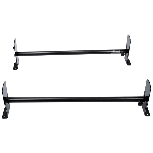 Strešný nosič rebríkov, 2 kusy, nastaviteľný strešný nosič na nákladné auto s dĺžkou 910 – 1330 mm, nosnosť 181 kg, nosiče batožiny na nákladné vozidlá, hliníková zliatina, antikorózny, inštalácia pomocou vŕtania – Obrázok 3