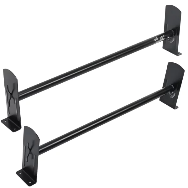 Strešný nosič rebríkov, 2 kusy, nastaviteľný strešný nosič na nákladné auto s dĺžkou 910 – 1330 mm, nosnosť 181 kg, nosiče batožiny na nákladné vozidlá, hliníková zliatina, antikorózny, inštalácia pomocou vŕtania – Obrázok 2