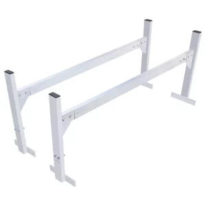 Strešný nosič rebríkov, 2 kusy, nastaviteľná dĺžka 300 – 2060 mm, výška 150 – 230 mm, nosnosť 181 kg, nosiče batožiny na nákladné vozidlá, hliníková zliatina, odolný voči hrdzi a korózii.