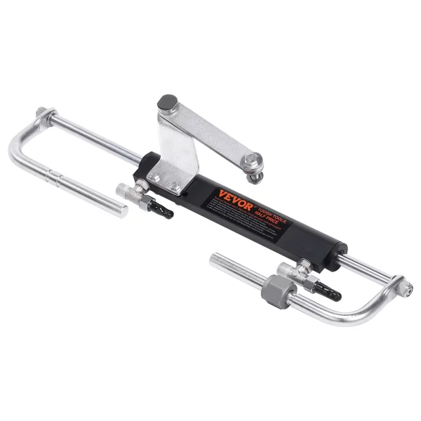 Súprava hydraulického riadenia pre závesný motor 90 HP, hydraulický systém riadenia pre námorné lode s riadením a čerpadlom riadenia, obojsmerným uzamykacím valcom a 7,3 m hydraulickou hadicou riadenia, pre lode s jedným motorom a jednou stanicou – Obrázok 3