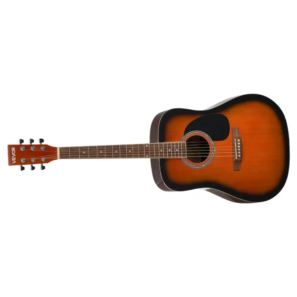 Akustická gitara 41 palcov / 1041,4 mm pre začiatočníkov, sada pre dospelých, Sunburst – Obrázok 3