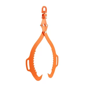 Profesionálny lesnícky drapák 710-812 mm, 2 čeľuste, rotačný oceľový drapák na kmene, zdvíhací drapák s nosnosťou 700 kg, zúbkovaný dizajn čeľustí, ťažný drapák, drapák na kmene, hákový drapák pre nákladné vozidlá, traktory, vozíky