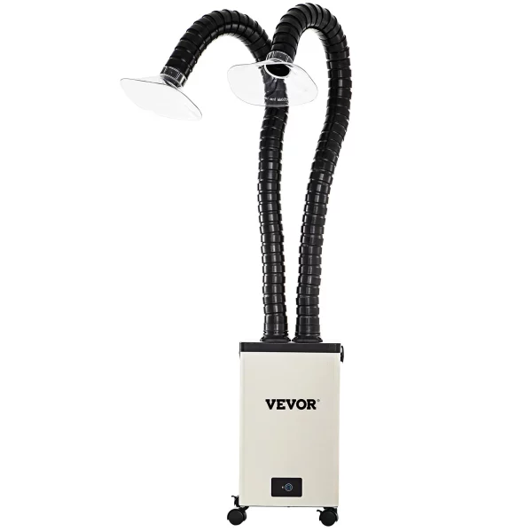 Odsávač spájkovacích dymov 150W, odsávací vzduchový filter, ventilátor, spájkovací drôt, priemyselný odsávač dymu, filter pre spájkovaciu stanicu, malý pracovný stôl 220V – Obrázok 5