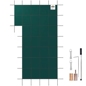 Kryt bazéna 5,49 x 10,36 m Vhodný pre bazén s rozmermi 14,88 x 9,75 m Kryt bazéna vyrobený z PP Bezpečnostný kryt Zimný kryt Ideálny pre bazény doma, na záhrade alebo v hoteli