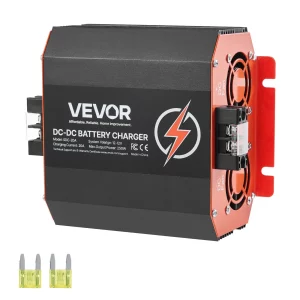 Nabíjačka batérií  12V 20A DC/DC, 250W, ideálna pre olovené, lítiové, AGM, gélové a mokré batérie, inteligentné viacstupňové nabíjanie, pre obytné vozidlá, úžitkové vozidlá, lode a jachty