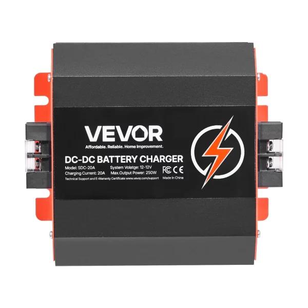 Nabíjačka batérií  12V 20A DC/DC, 250W, ideálna pre olovené, lítiové, AGM, gélové a mokré batérie, inteligentné viacstupňové nabíjanie, pre obytné vozidlá, úžitkové vozidlá, lode a jachty – Obrázok 4
