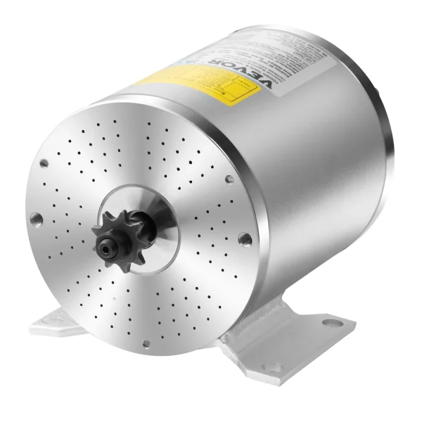 Súprava elektrického bezkefkového jednosmerného motora 1800W, elektromotor - 48V 4500 ot./min. s vylepšeným regulátorom otáčok, sada rukoväte plynu pre motokáry, elektrické bicykle, motocykle, kolobežky – Obrázok 3