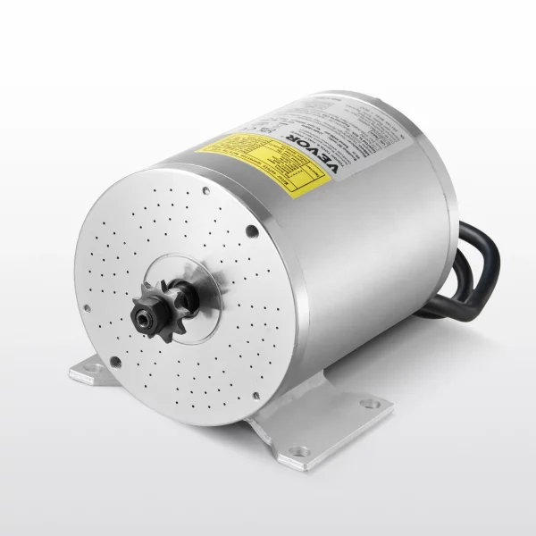 Elektrický bezkefkový jednosmerný motor 1800W, 48V 4500RPM elektromotor pre motokáry, elektrický motor pre terénne bicykle, motocykle, skútre, DIY – Obrázok 6
