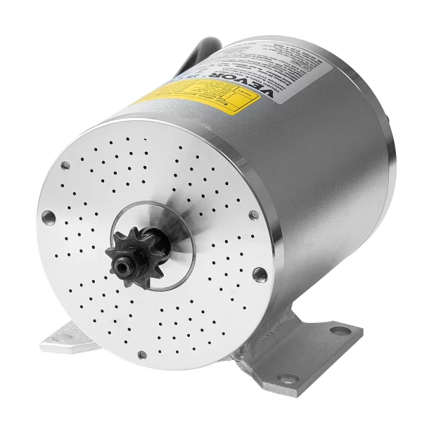 Elektrický bezkefkový jednosmerný motor 1800W, 48V 4500RPM elektromotor pre motokáry, elektrický motor pre terénne bicykle, motocykle, skútre, DIY – Obrázok 3