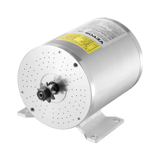 Súprava elektrického bezkefkového jednosmerného motora 2000W - 48V 4300 ot./min. 4,8Nm elektromotor s vylepšeným regulátorom otáčok, ideálny pre motokáry, elektrické bicykle, motocykle, skútre – Obrázok 3
