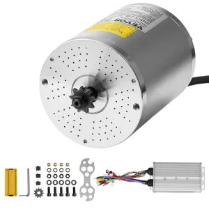 Súprava elektrického bezkefkového jednosmerného motora 3000W - 72V 4900 ot./min. 5,5Nm elektromotor s vylepšeným regulátorom otáčok, nízka hlučnosť, ideálne pre motokáry, elektrické bicykle, motocykle, kolobežky