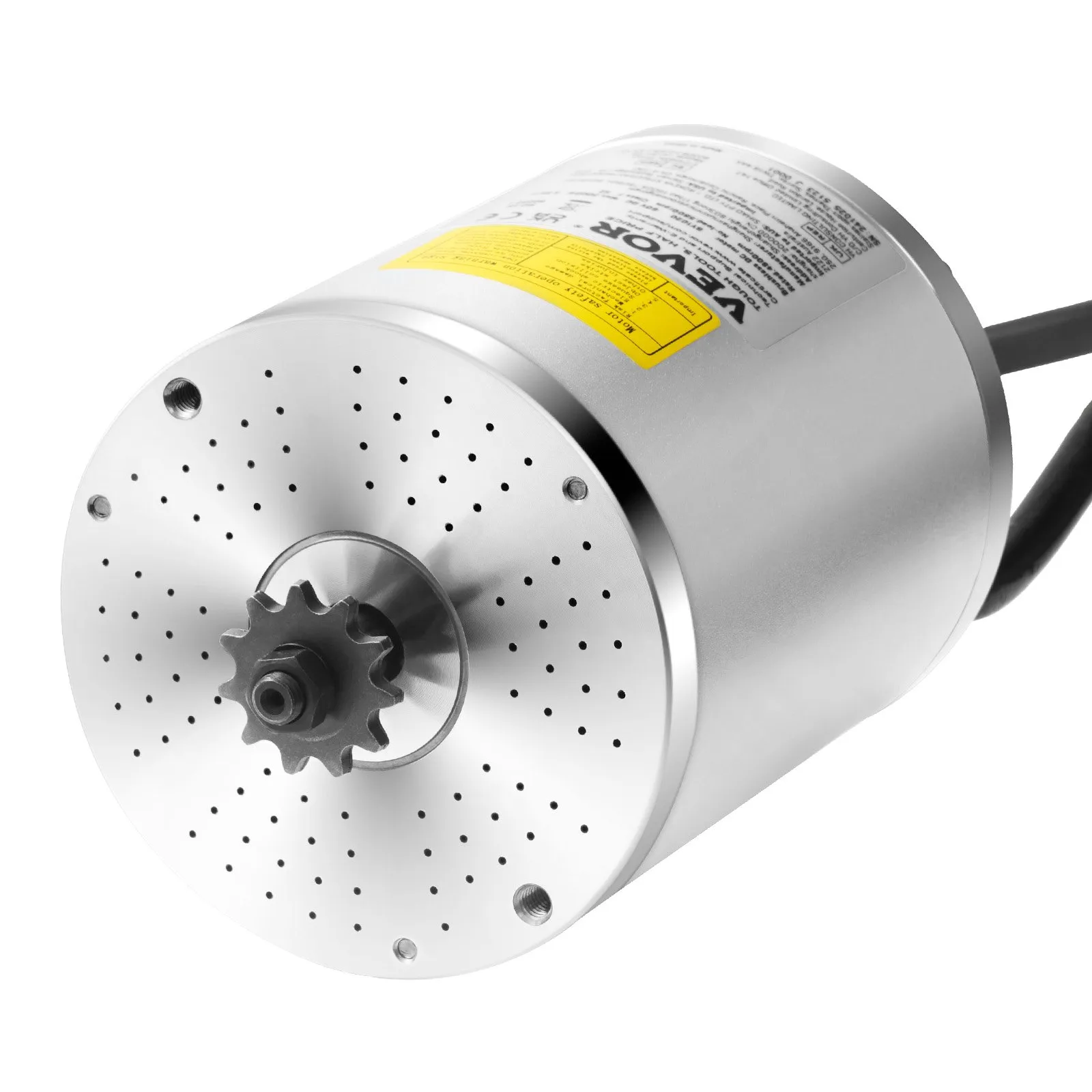 Elektrický bezkefkový jednosmerný motor 3000W, bezkefkový elektromotor, 60V 4800 ot./min. elektromotor pre motokáry, elektrický motor pre terénne bicykle, motocykle, skútre, DIY – Obrázok 3