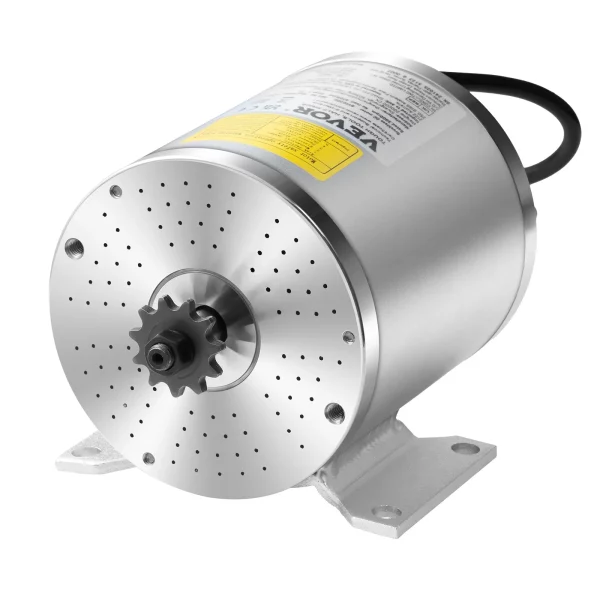 Elektrický bezkefkový jednosmerný motor 500 W- 36V 3000 ot./min. motor s regulátorom otáčok, sada rukoväte plynu, elektromotor, ideálny pre motokáry, elektrické bicykle, motocykle, kolobežky – Obrázok 3