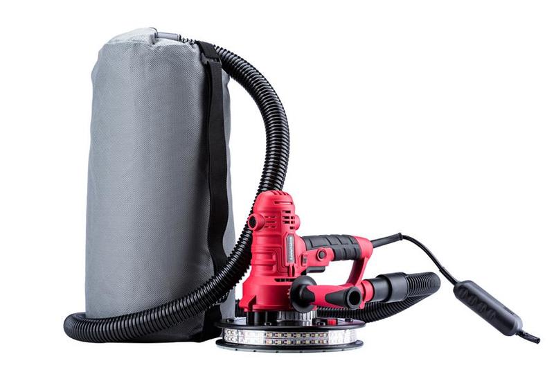 Brúska Worcraft DS08-180, 800W, 180 mm, na sadrokartón s vakom, LED svetlo – Obrázok 5