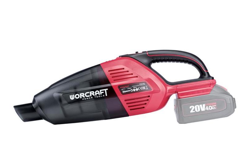 Vysávač Worcraft CPVC-S20Li ShareSYS, 20V Li-Ion, na auto – Obrázok 4