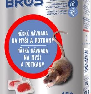 Návnada Bros, na myši a potkany, mäkká, 150 g
