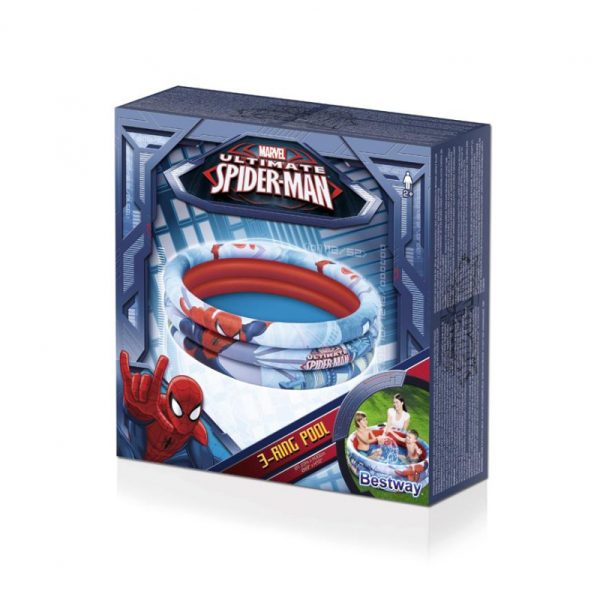 Bazénik Bestway® 98018, Spider-Man, detský, nafukovací, 122x30 cm – Obrázok 2