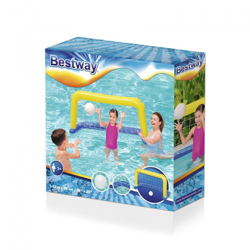 Bránka Bestway® 52123, detská, nafukovacia brána do vody s loptou, 137x66 cm – Obrázok 2