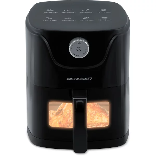Beztuková fritéza Air fryer Berdsen BD-654 čierna – Obrázok 5