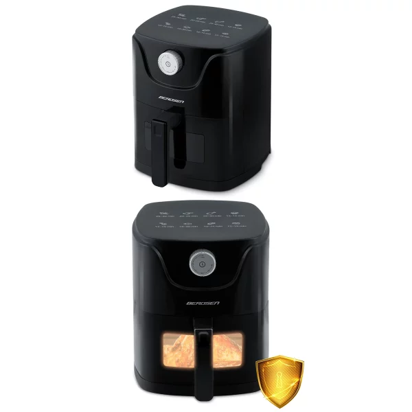 Beztuková fritéza Air fryer Berdsen BD-654 čierna – Obrázok 4