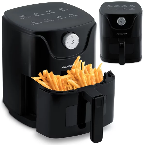 Beztuková fritéza Air fryer Berdsen BD-654 čierna