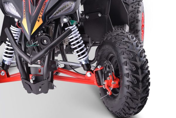 Benzínová štvorkolka pre deti SUPER POWER červená - 110cm3 – Obrázok 3