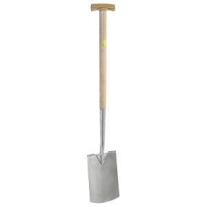Ryl S601TX • INOX, rovný, drevená násada T
