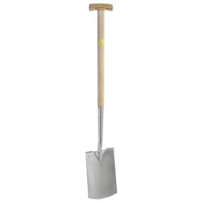 Ryl S601TX • INOX, rovný, drevená násada T