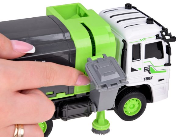 Smetiarske auto + svetlo Diaľkovo ovládané auto RC0684 – Obrázok 3