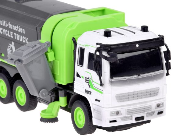 Smetiarske auto + svetlo Diaľkovo ovládané auto RC0684 – Obrázok 5
