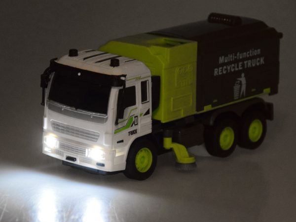 Smetiarske auto + svetlo Diaľkovo ovládané auto RC0684 – Obrázok 2