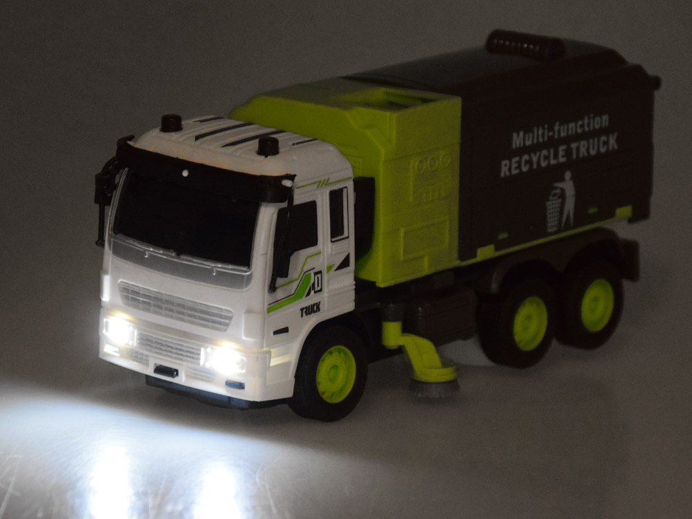 Smetiarske auto + svetlo Diaľkovo ovládané auto RC0684 – Obrázok 2
