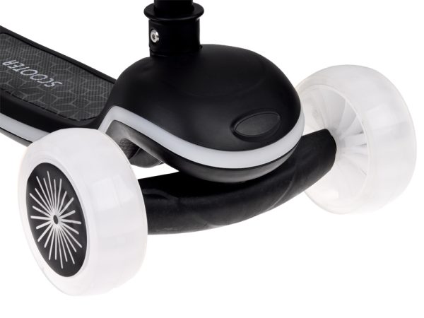 Balančná kolobežka SCOOTER 3-kolesová FAREBNÉ SVETLÁ a HUDBA SP0812 – Obrázok 3