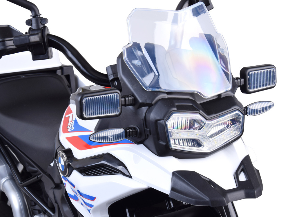 Veľká elektrická motorka BMW F850 GS na batériu pre deti – Obrázok 6