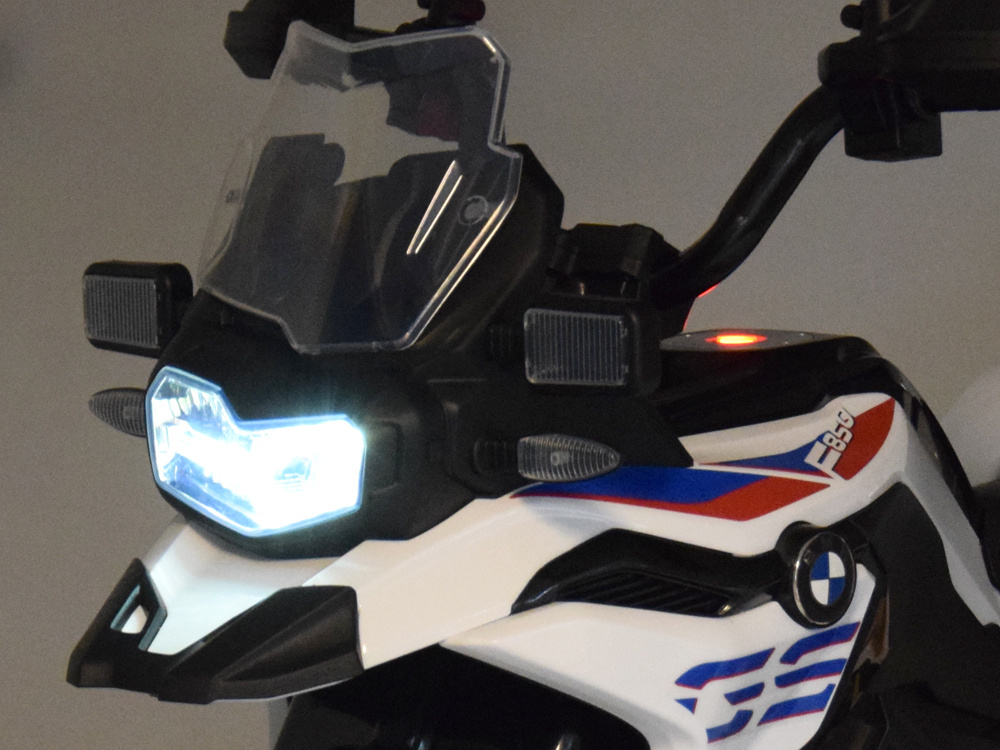 Veľká elektrická motorka BMW F850 GS na batériu pre deti – Obrázok 2