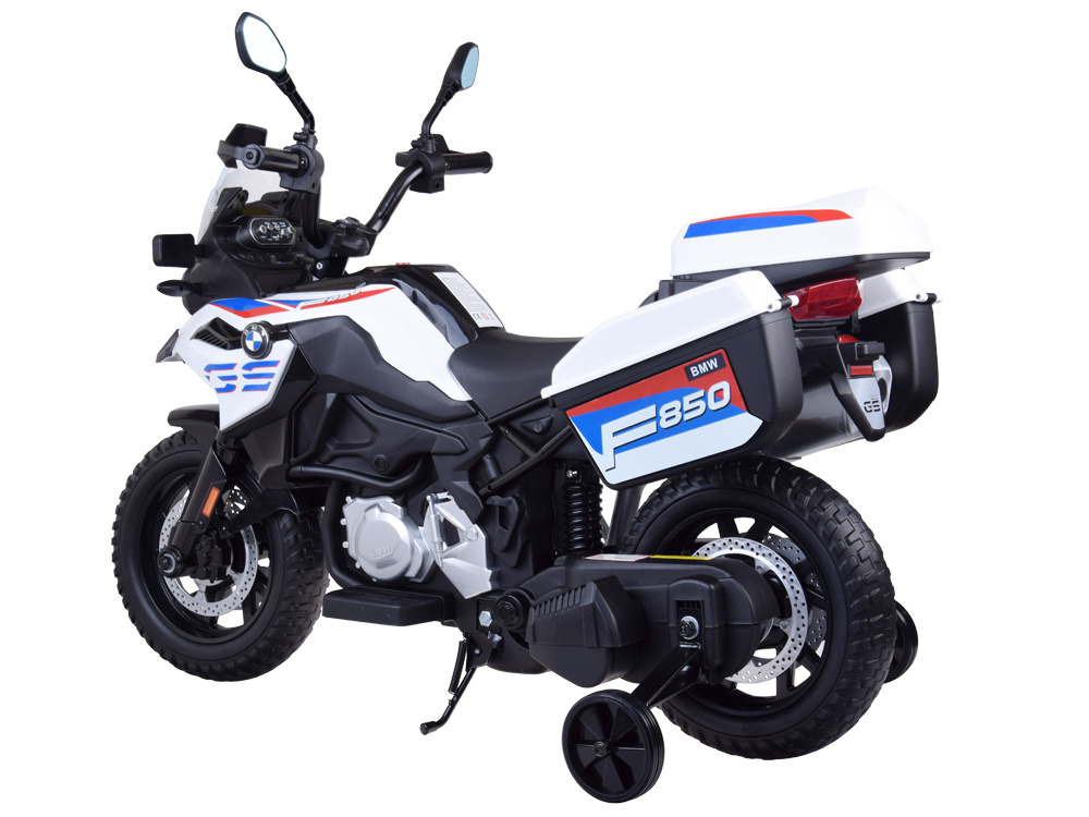 Veľká elektrická motorka BMW F850 GS na batériu pre deti – Obrázok 11