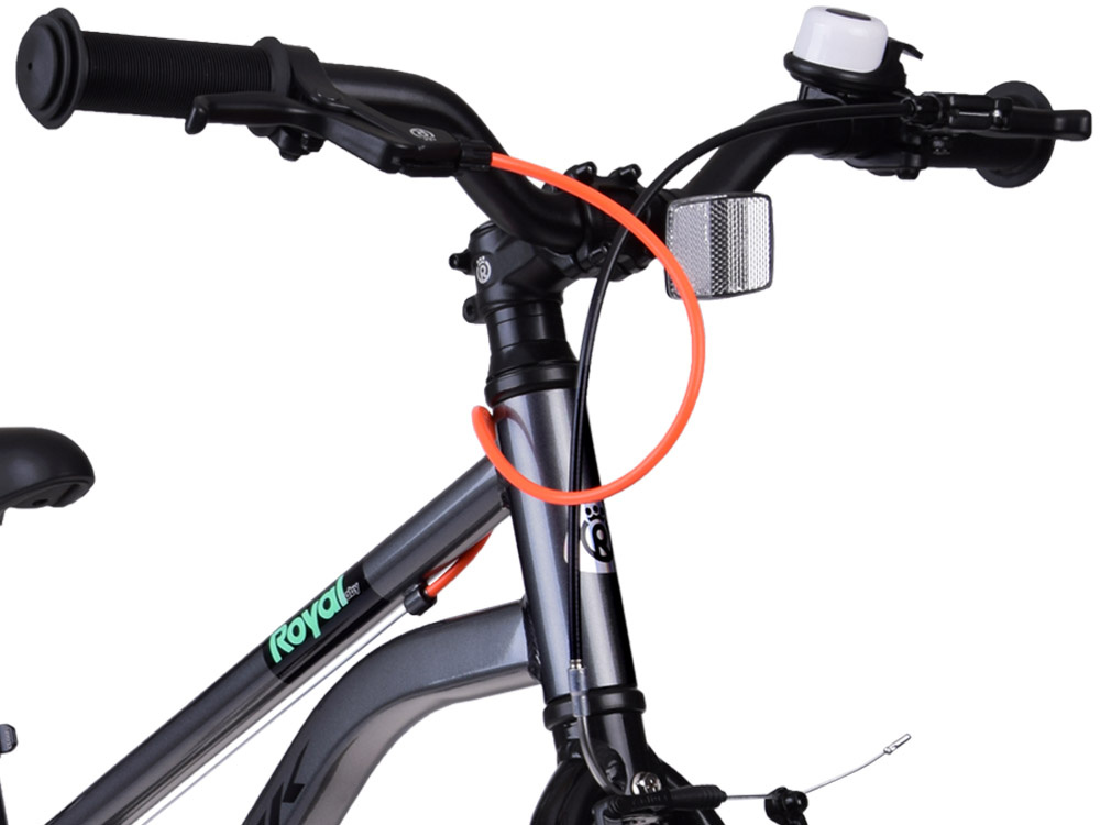Ľahký detský bicykel Gold Cable-Belt 18" stojan na zvonček RB18-45 – Obrázok 2