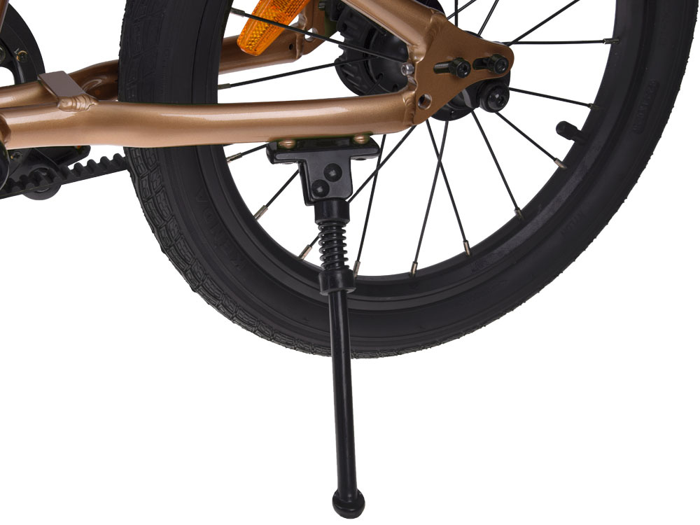 Detský bicykel RoyalBaby Light and Perfect Gold s lankom a remeňom 16" RB16-45 – Obrázok 9