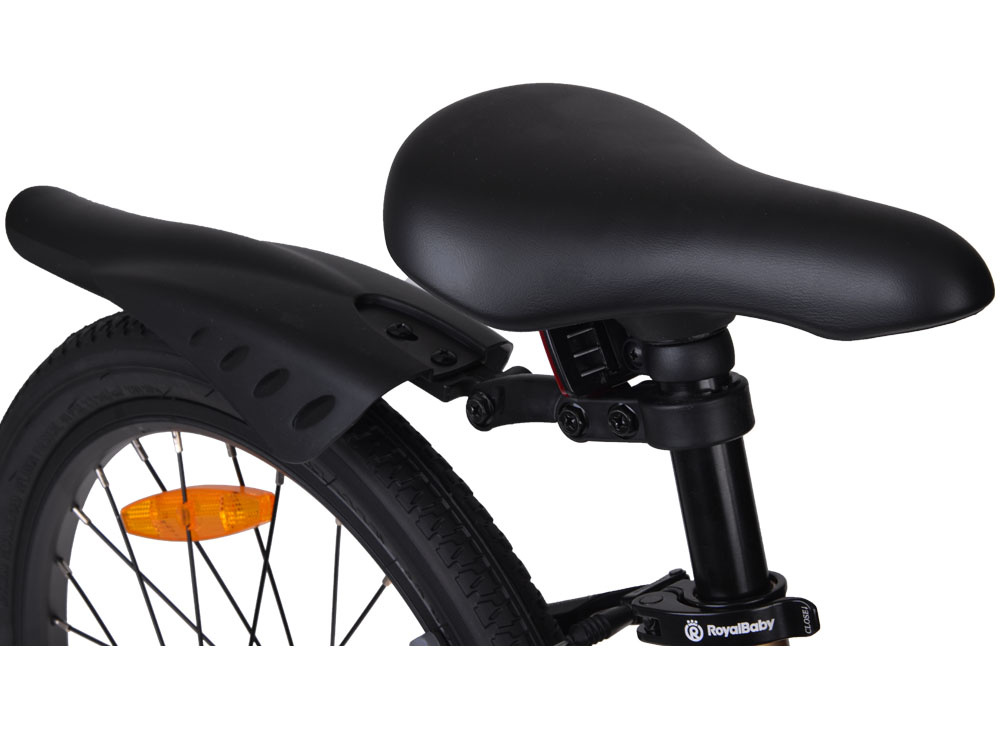 Detský bicykel RoyalBaby Light and Perfect Gold s lankom a remeňom 16" RB16-45 – Obrázok 6