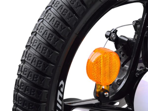 Royal Baby Detský bicykel Space Shuttle 16" s nafukovacími kolesami + pomocné kolieska, fialový – Obrázok 6