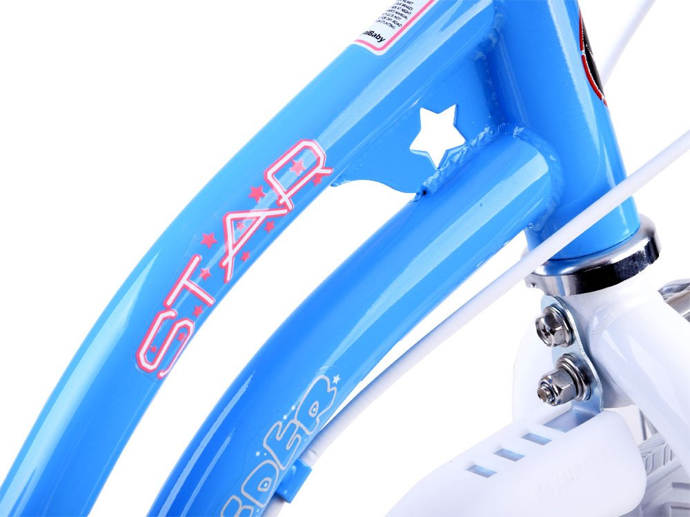 Dievčenský bicykel RoyalBaby STAR GIRL 16-palcové kolieska s bočnými košíkami RB16G-1 – Obrázok 8