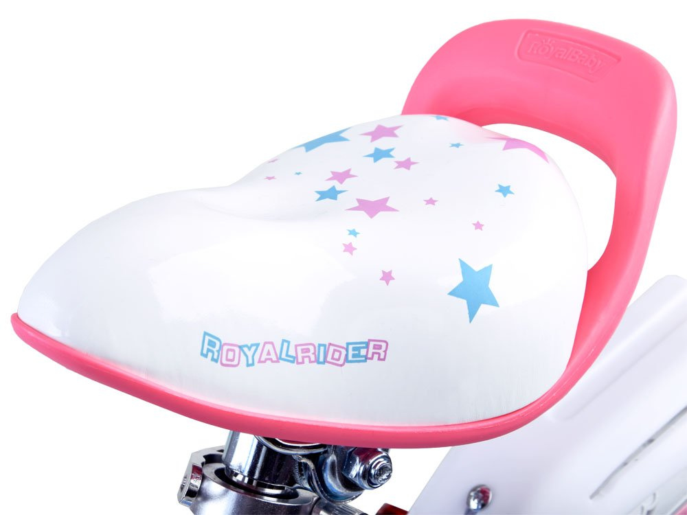 Dievčenský bicykel RoyalBaby STAR GIRL 16-palcové kolieska s bočnými košíkami RB16G-1 – Obrázok 7