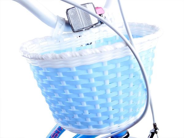 Dievčenský bicykel RoyalBaby STAR GIRL 16-palcové kolieska s bočnými košíkami RB16G-1 – Obrázok 5