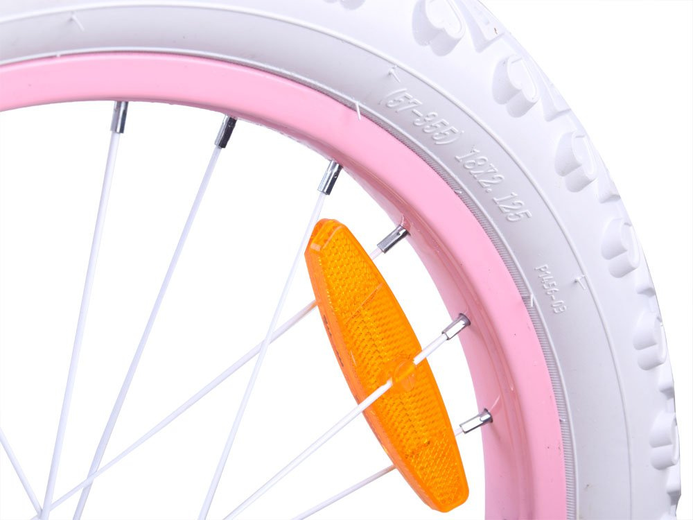 Dievčenský bicykel RoyalBaby STAR GIRL 16-palcové kolieska s bočnými košíkami RB16G-1 – Obrázok 3