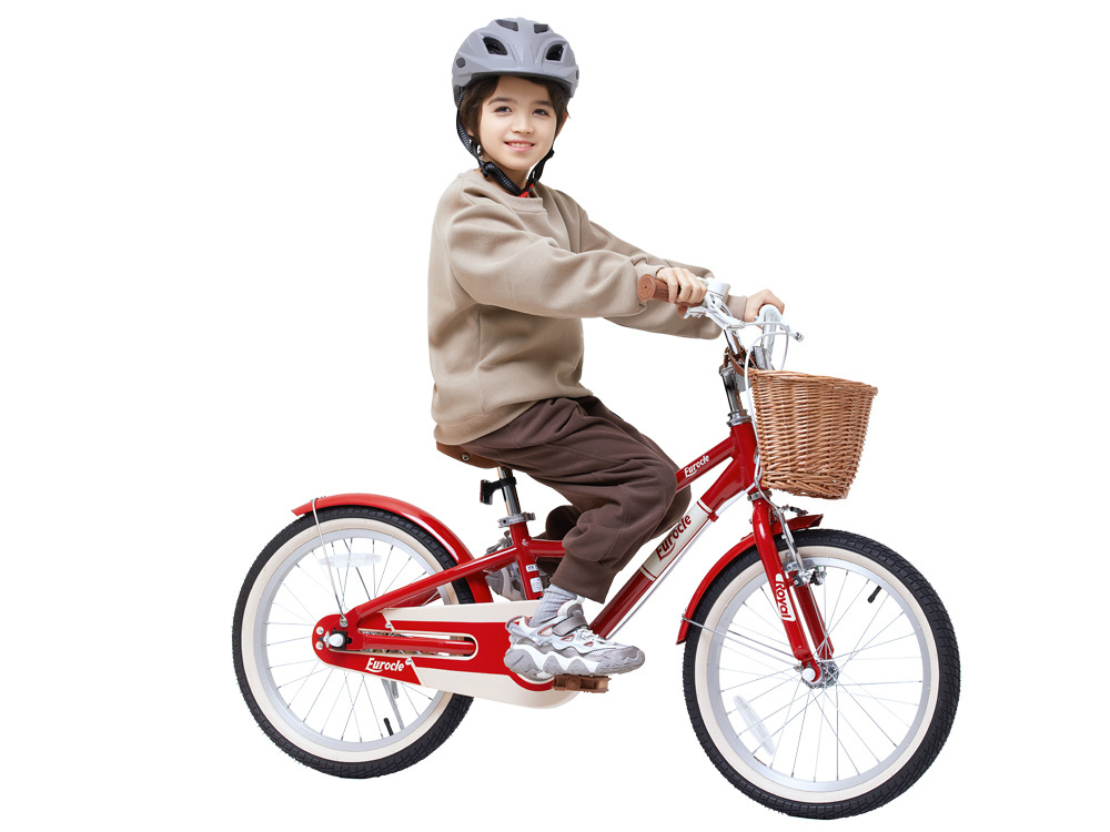 Detský bicykel Lovely City 16" s košíkom RoyalBaby RB16B-38 - červený – Obrázok 3