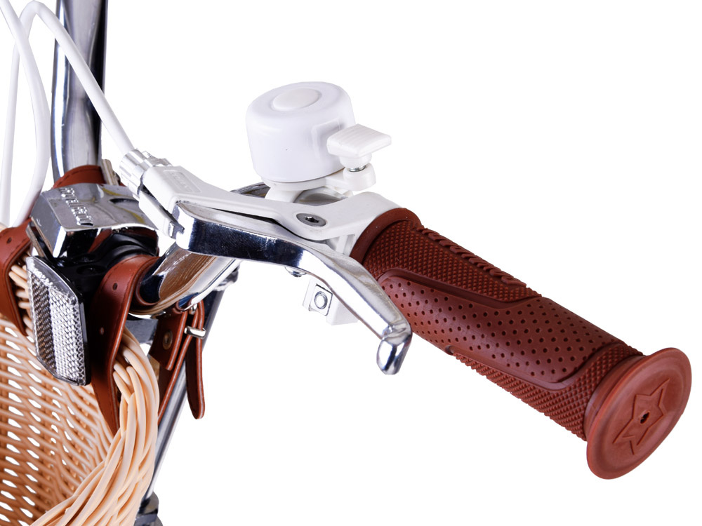 Detský bicykel Lovely City 16" s košíkom RoyalBaby RB16B-38 - červený – Obrázok 4