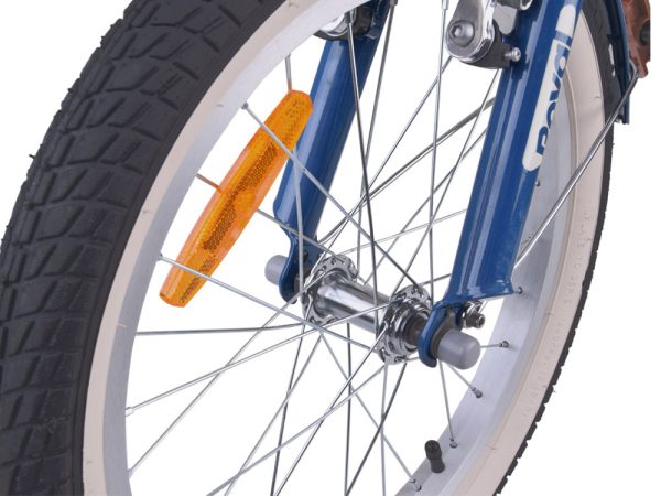 RoyalBaby Hliníkový Detský Bicykel Lovely City Eurocle 18" s košíkom a zvončekom, modrý – Obrázok 10