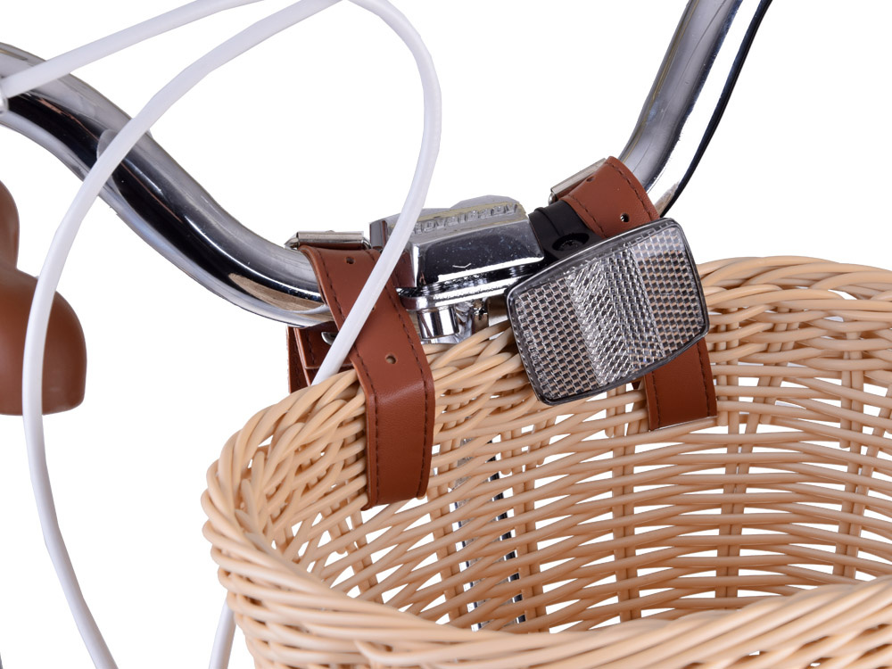 RoyalBaby Hliníkový Detský Bicykel Lovely City Eurocle 18" s košíkom a zvončekom, modrý – Obrázok 7